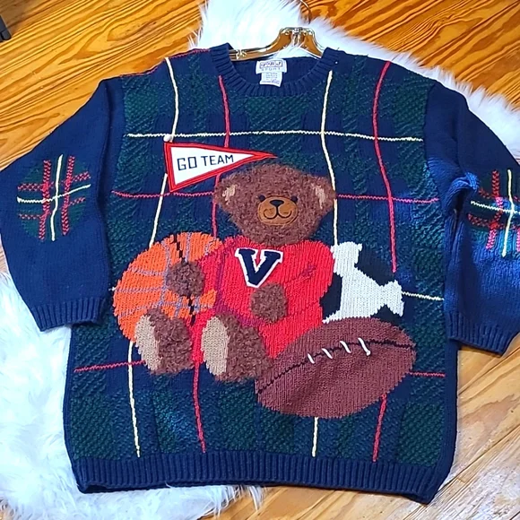 Vintage hot sale sport sweaters